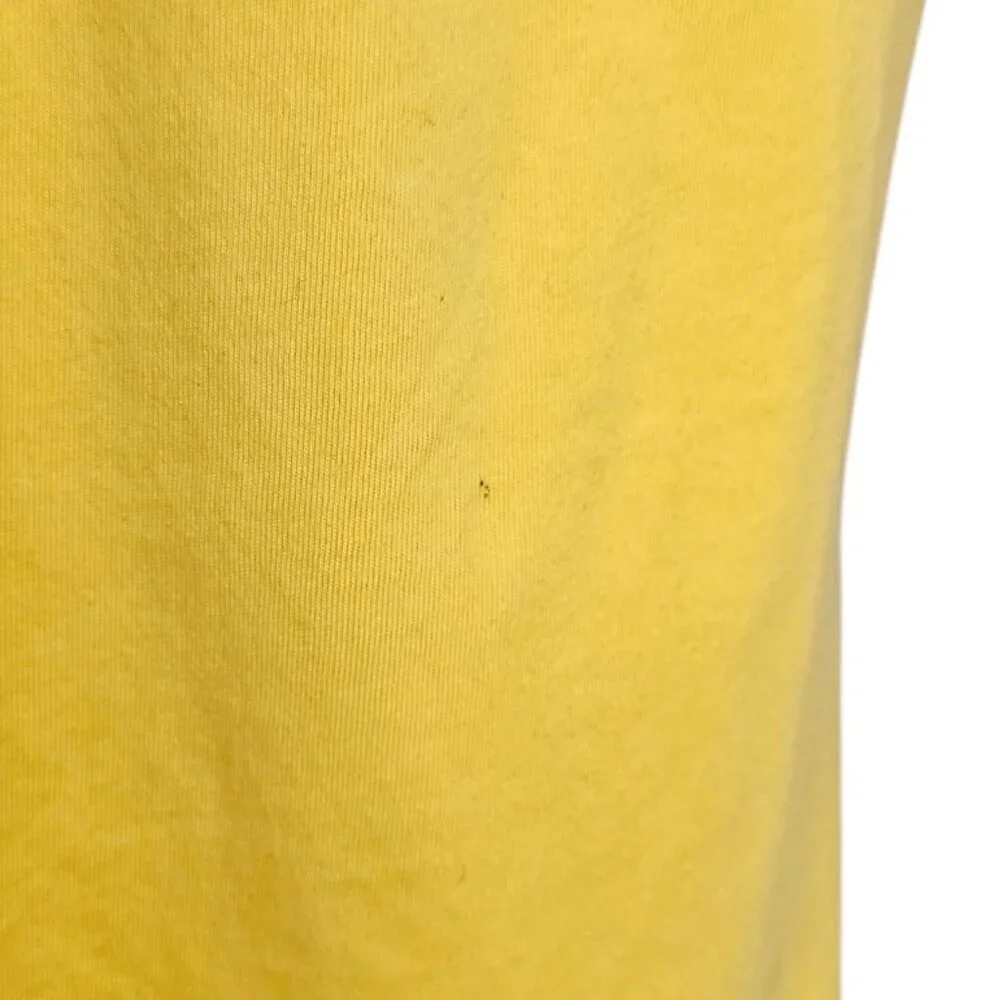 Lilly Pulitzer Womens Slit Front Tank Top Size XS Yellow Stitching Neckline - Picture 5 of 9